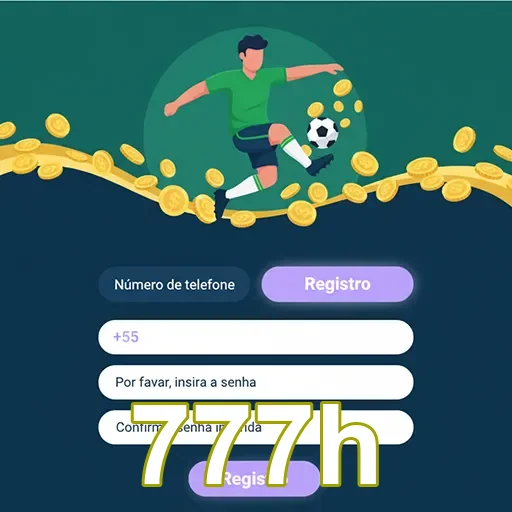 Ilustração de Acesse o aplicativo cassino 777h para jogos em qualquer lugar