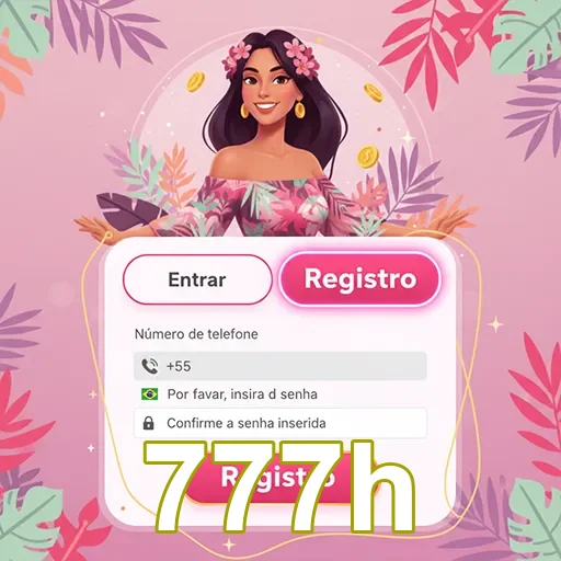 Ilustração de Explore jogos de slots e gaming ao vivo no 777h