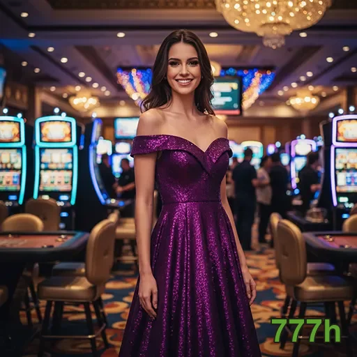 Clientes desfrutando de atendimento VIP em cassino