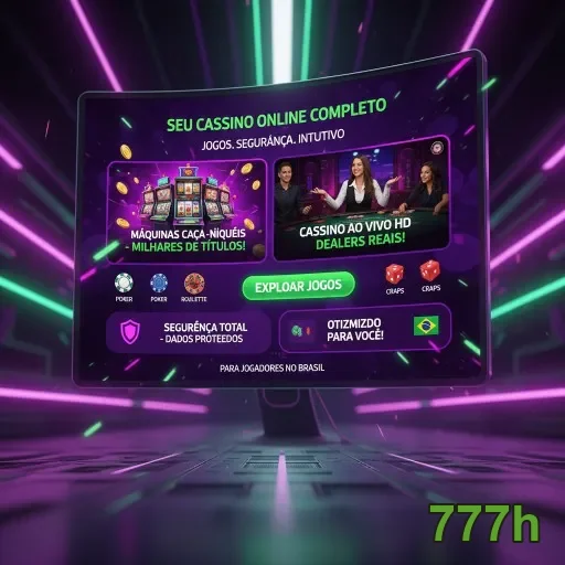 Experiência de jogo realista em cassino ao vivo